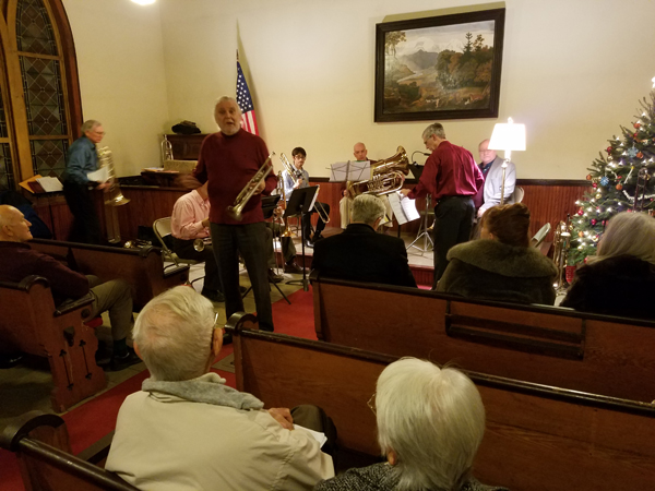Catskill Brass perform